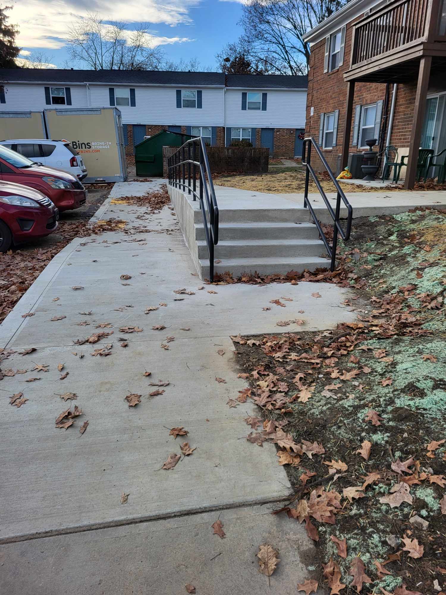 Residential Concrete Sidewalk and Handicap Accessibility In Columbus